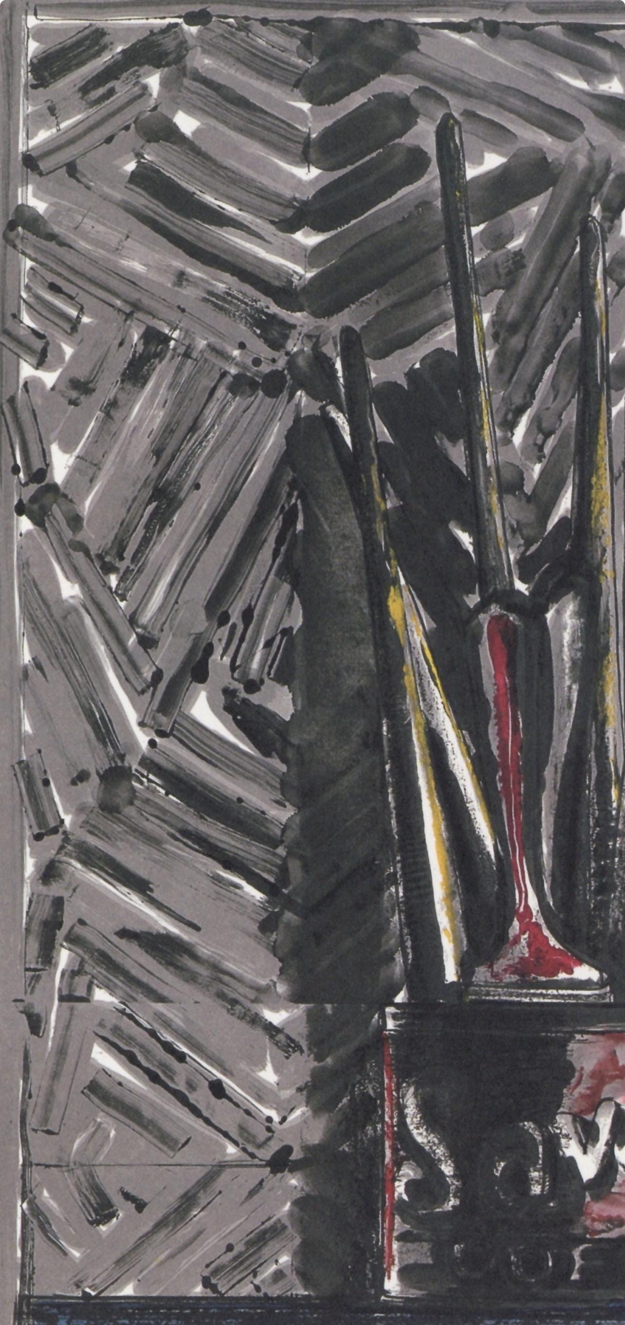 Jasper Johns, Composition, Jasper Johns, 17 Monotypes, Hliogravure
