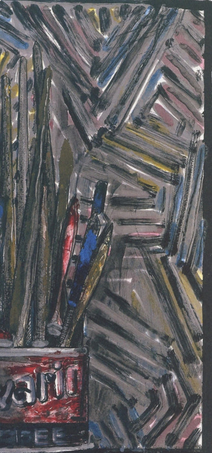 Jasper Johns, Composition, Jasper Johns, 17 Monotypes, Hliogravure
