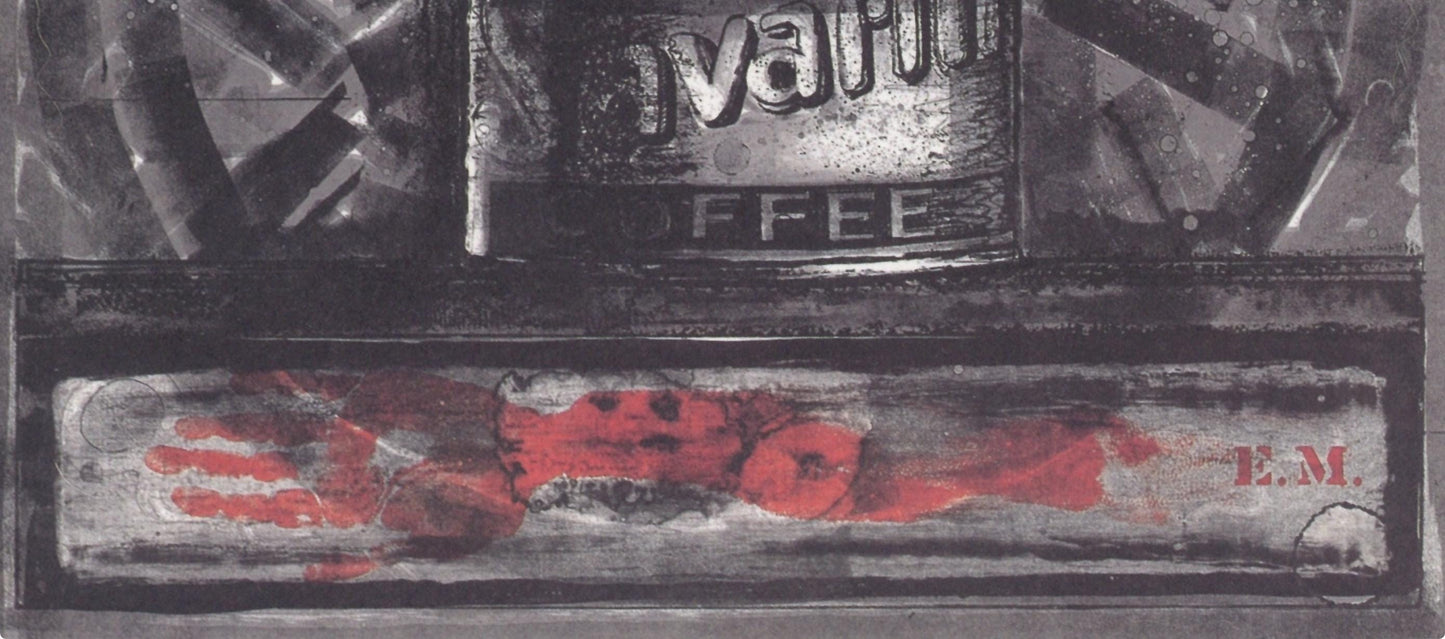 Jasper Johns, Composition, Jasper Johns, 17 Monotypes, Hliogravure