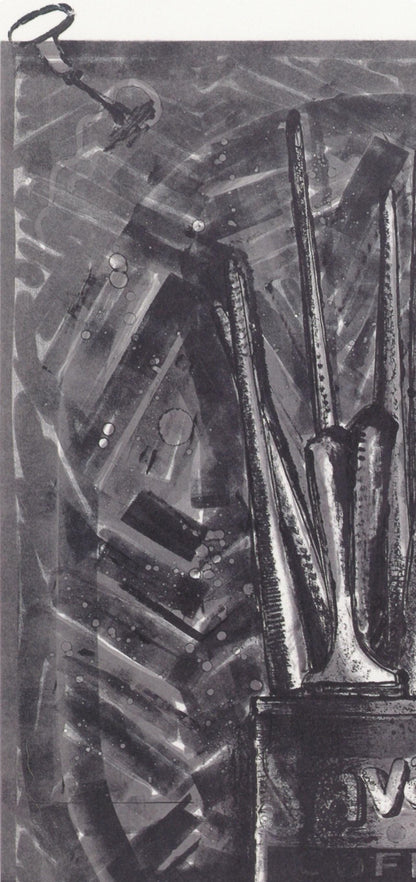 Jasper Johns, Composition, Jasper Johns, 17 Monotypes, Hliogravure
