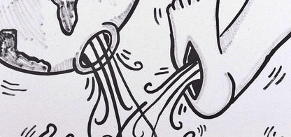 Keith Haring, Composition, Against All Odds, Lithograph