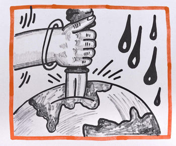 Keith Haring, Composition, Against All Odds, Lithograph