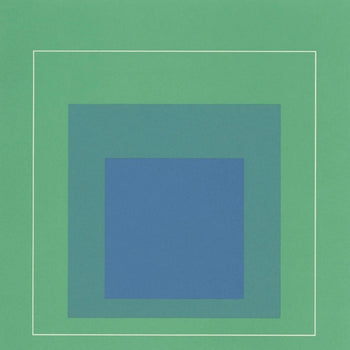 Josef Albers, Homage To The Square, Josef Albers: White Line Squares, Lithograph