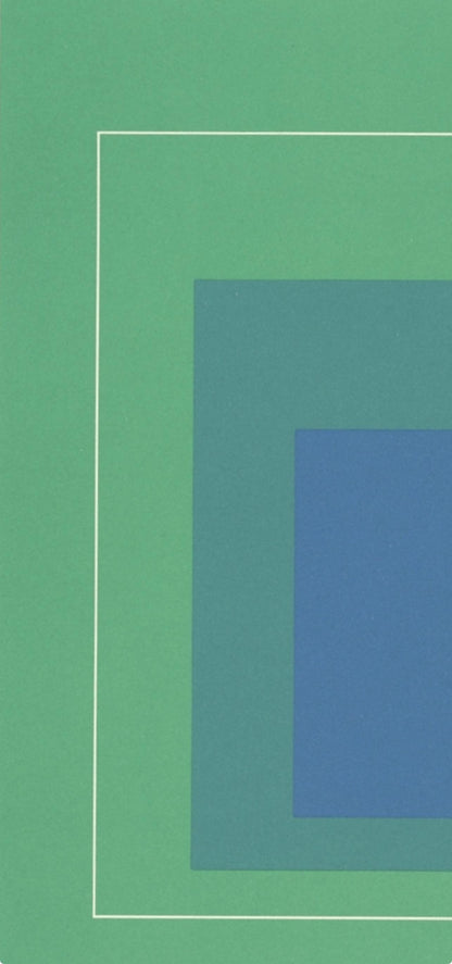 Josef Albers, Homage To The Square, Josef Albers: White Line Squares, Lithograph