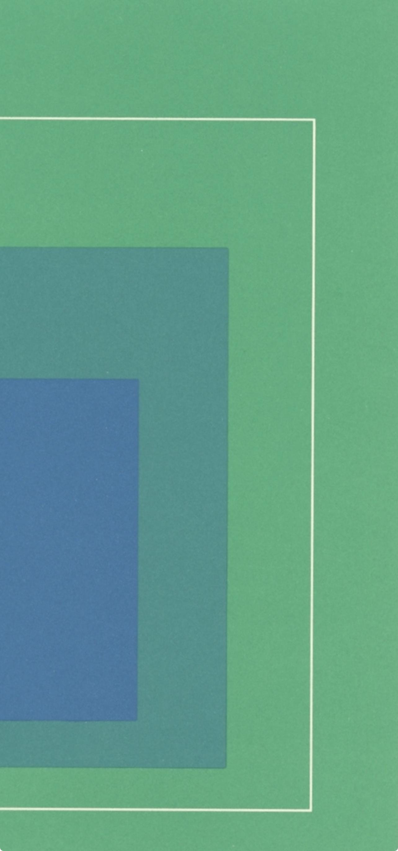 Josef Albers, Homage To The Square, Josef Albers: White Line Squares, Lithograph