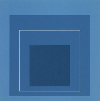 Josef Albers, Homage To The Square, Josef Albers: White Line Squares, Lithograph