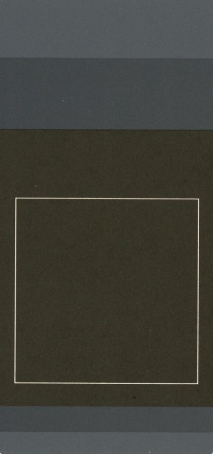 Josef Albers, Homage To The Square, Josef Albers: White Line Squares, Lithograph