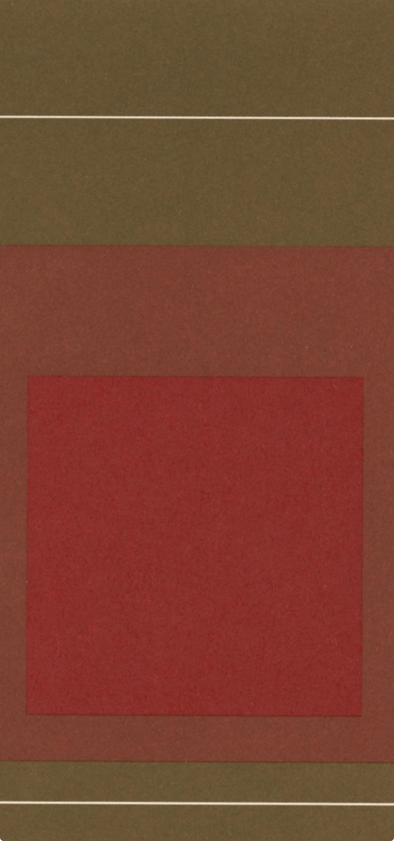 Josef Albers, Homage To The Square, Josef Albers: White Line Squares, Lithograph