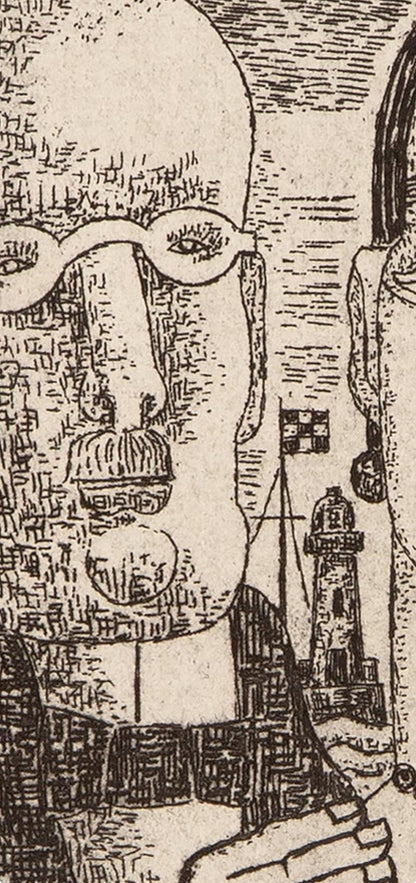 Marcel Gromaire, Composition, Vers Un Monde Volage, Etching