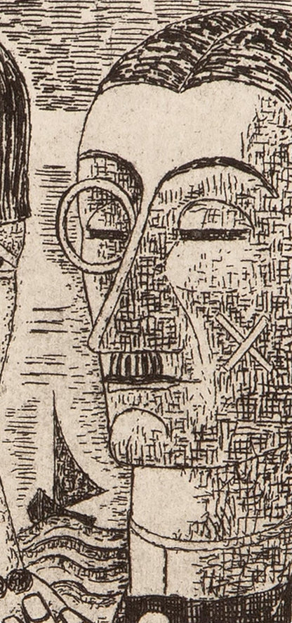 Marcel Gromaire, Composition, Vers Un Monde Volage, Etching