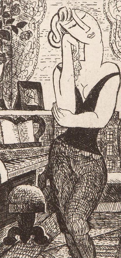 Marcel Gromaire, Composition, Vers Un Monde Volage, Etching