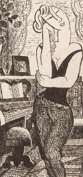 Marcel Gromaire, Composition, Vers Un Monde Volage, Etching