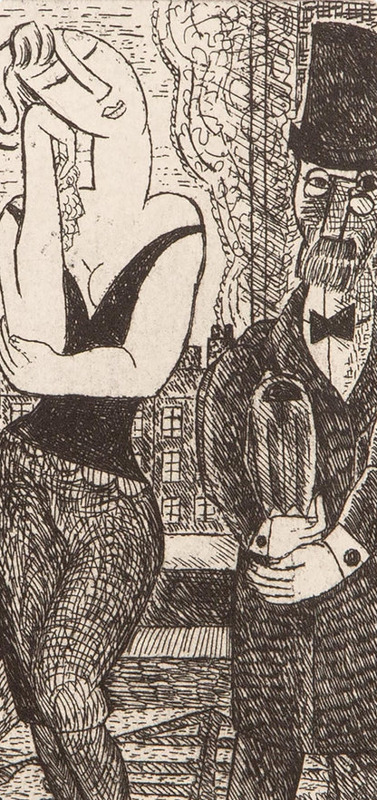 Marcel Gromaire, Composition, Vers Un Monde Volage, Etching