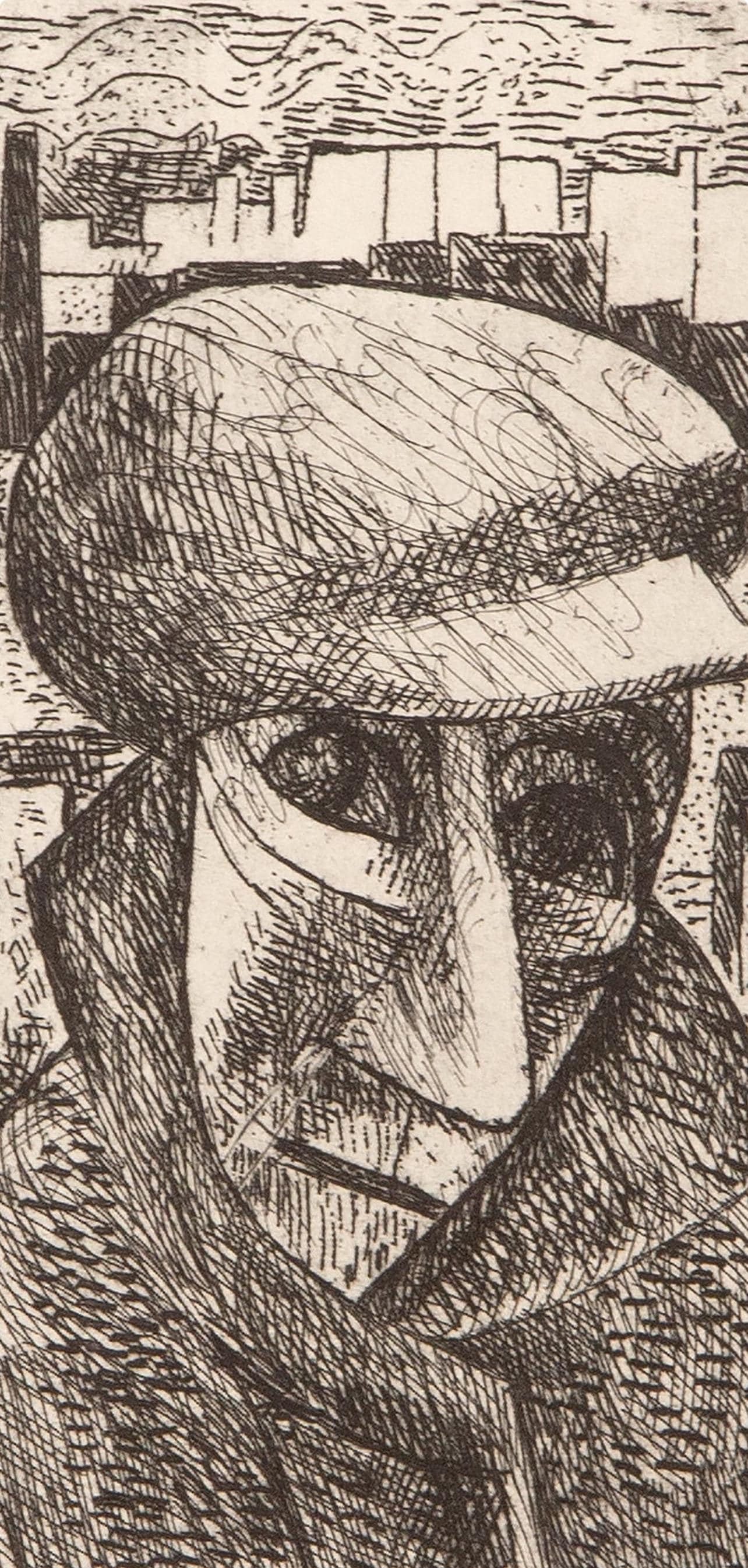 Marcel Gromaire, Composition, Vers Un Monde Volage, Etching