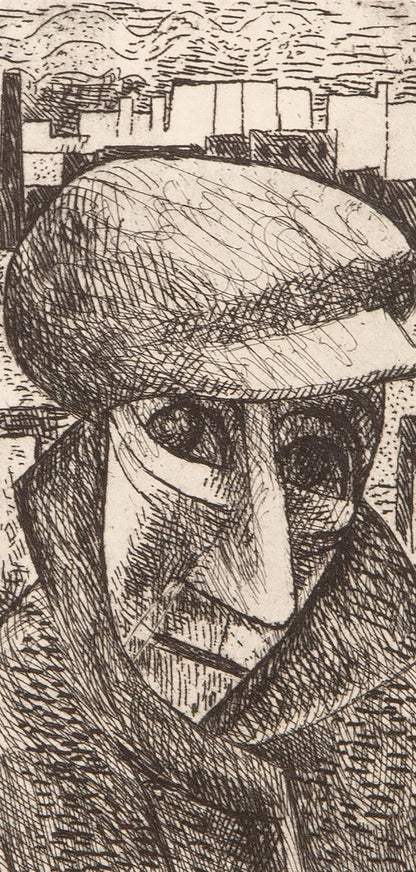 Marcel Gromaire, Composition, Vers Un Monde Volage, Etching