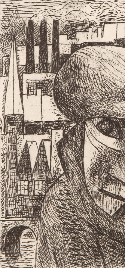 Marcel Gromaire, Composition, Vers Un Monde Volage, Etching