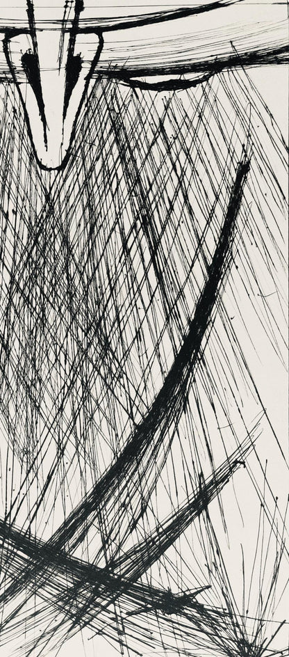 Bernard Buffet, Composition (Reinz 208-222), Voyages Fantastiques, Etching
