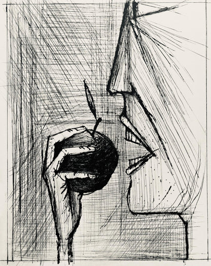 Bernard Buffet, Composition (Reinz 208-222), Voyages Fantastiques, Etching