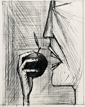 Bernard Buffet, Composition (Reinz 208-222), Voyages Fantastiques, Etching
