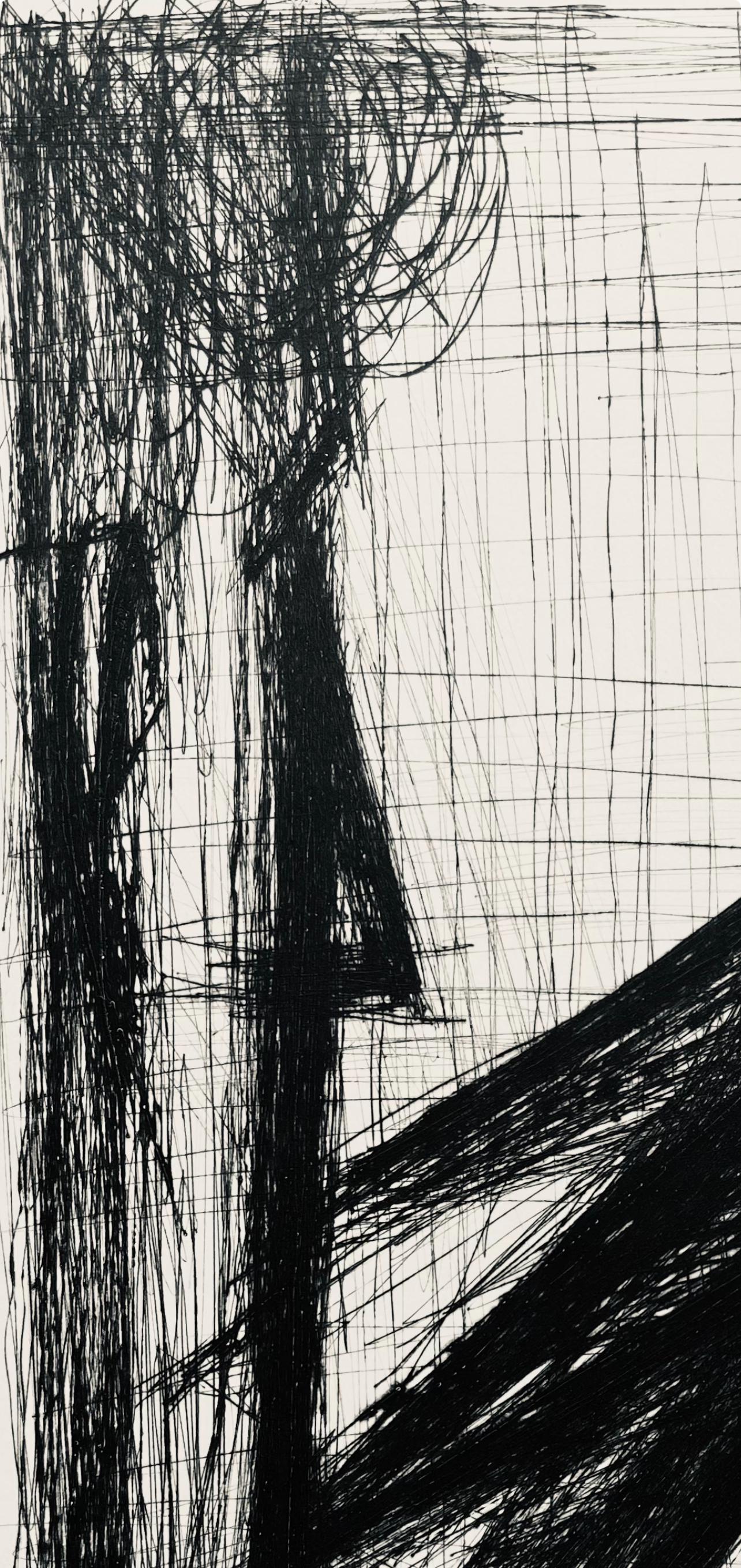 Bernard Buffet, Composition (Reinz 208-222), Voyages Fantastiques, Etching