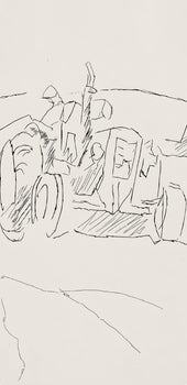 Jacques Villon, Composition (Ginestet/Pouillon 42-64), Hsiode, Les Travaux Et Les Jours, Etching