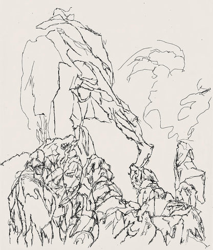 Jacques Villon, Composition (Ginestet/Pouillon 42-64), Hsiode, Les Travaux Et Les Jours, Etching