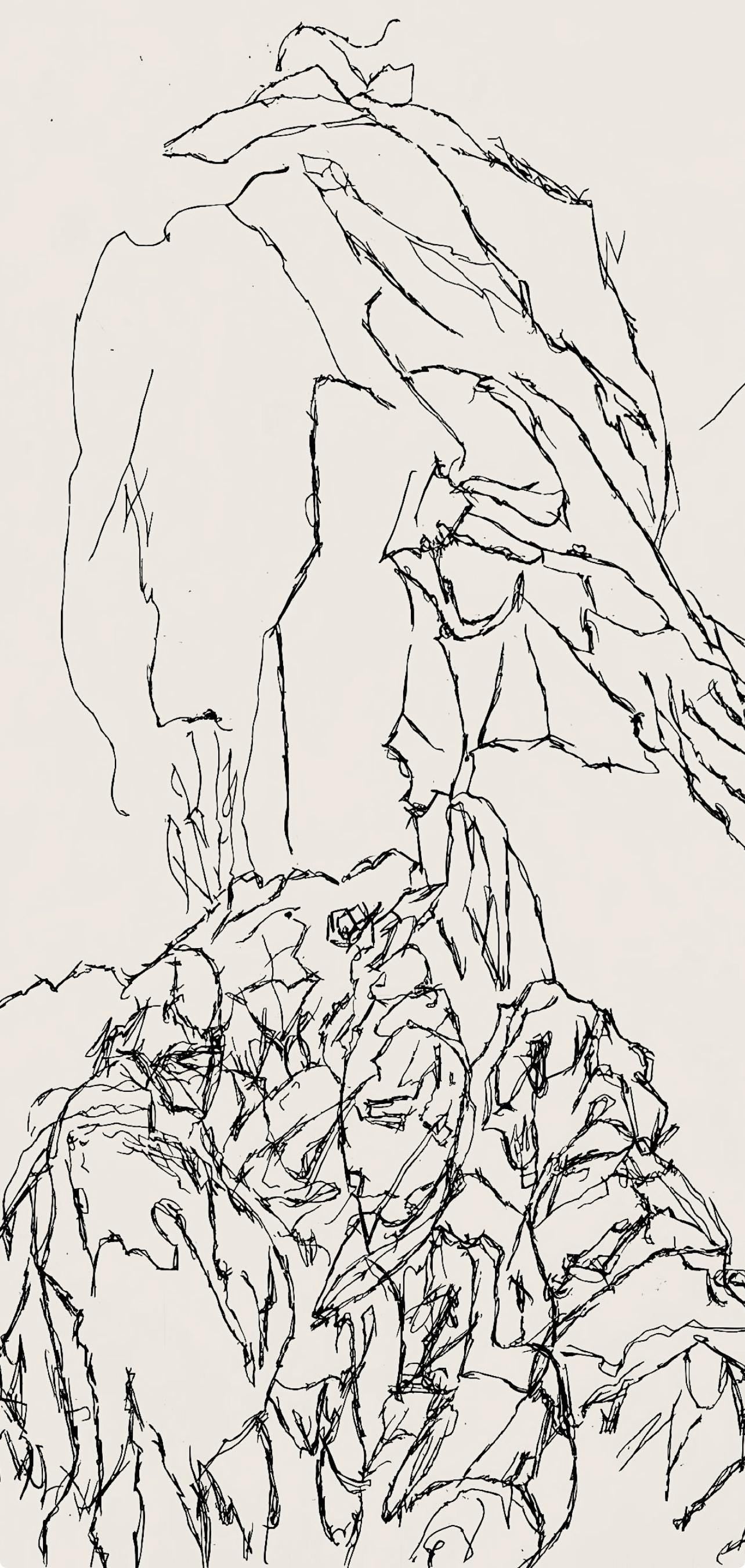 Jacques Villon, Composition (Ginestet/Pouillon 42-64), Hsiode, Les Travaux Et Les Jours, Etching