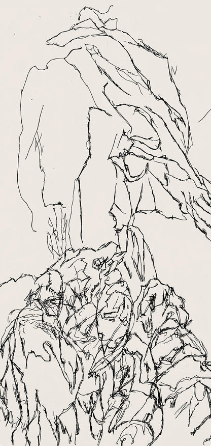 Jacques Villon, Composition (Ginestet/Pouillon 42-64), Hsiode, Les Travaux Et Les Jours, Etching