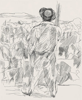 Jacques Villon, Composition (Ginestet/Pouillon 42-64), Hsiode, Les Travaux Et Les Jours, Etching