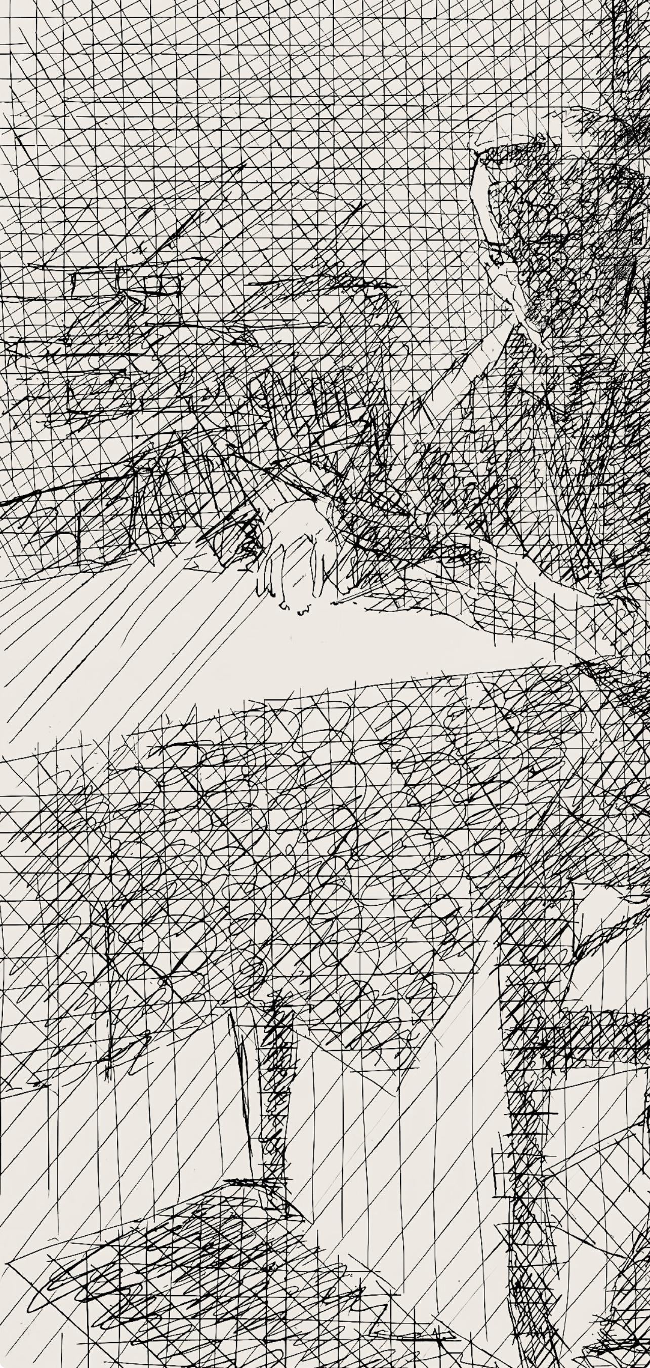 Jacques Villon, Composition (Ginestet/Pouillon 42-64), Hsiode, Les Travaux Et Les Jours, Etching