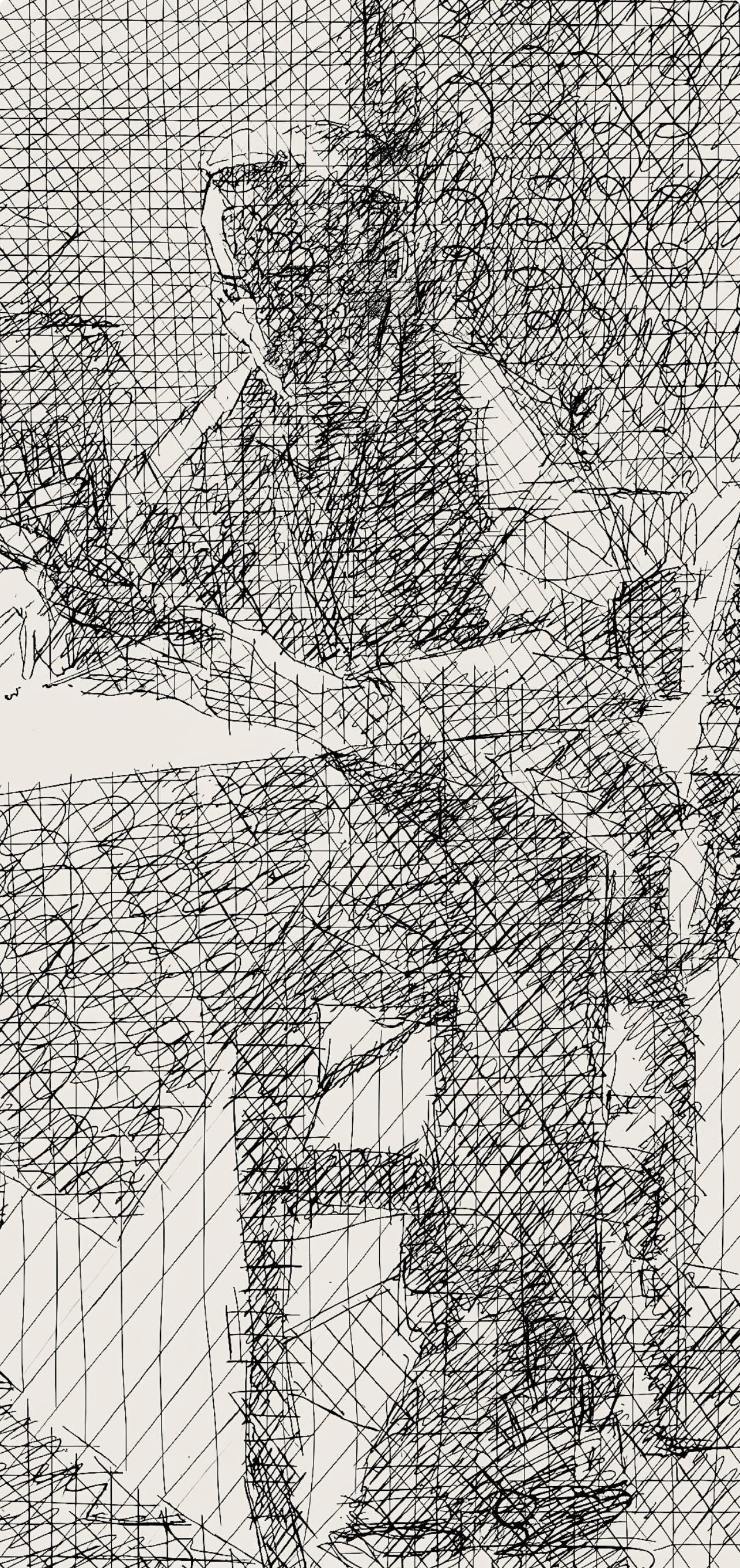 Jacques Villon, Composition (Ginestet/Pouillon 42-64), Hsiode, Les Travaux Et Les Jours, Etching