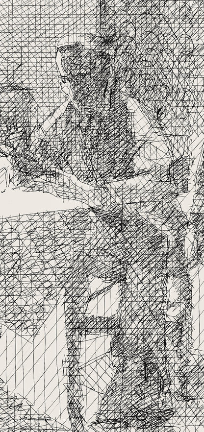 Jacques Villon, Composition (Ginestet/Pouillon 42-64), Hsiode, Les Travaux Et Les Jours, Etching