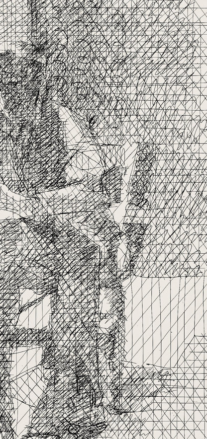 Jacques Villon, Composition (Ginestet/Pouillon 42-64), Hsiode, Les Travaux Et Les Jours, Etching