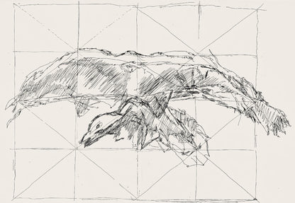 Jacques Villon, Composition (Ginestet/Pouillon 42-64), Hsiode, Les Travaux Et Les Jours, Etching