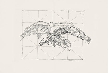 Jacques Villon, Composition (Ginestet/Pouillon 42-64), Hsiode, Les Travaux Et Les Jours, Etching