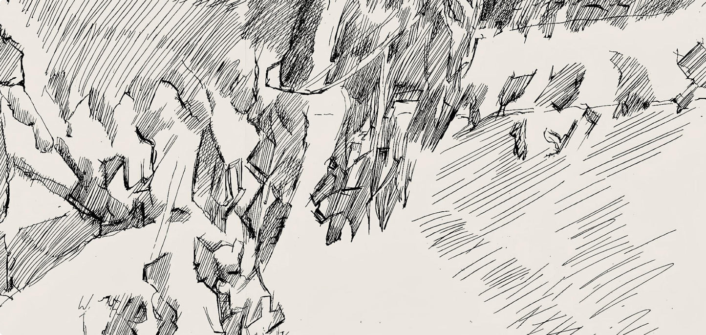 Jacques Villon, Composition (Ginestet/Pouillon 42-64), Hsiode, Les Travaux Et Les Jours, Etching