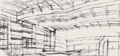 Jacques Villon, Composition (Ginestet/Pouillon 42-64), Hsiode, Les Travaux Et Les Jours, Etching