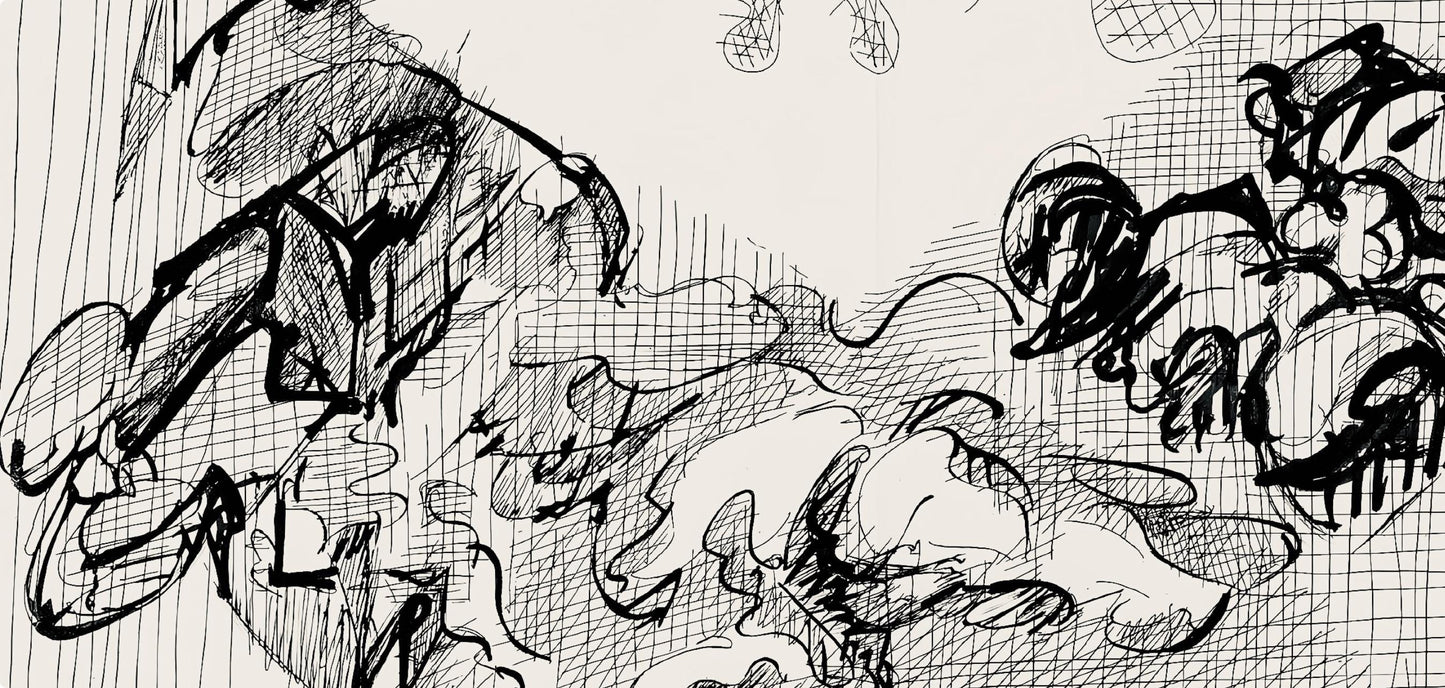 Jacques Villon, Composition (Ginestet/Pouillon 42-64), Hsiode, Les Travaux Et Les Jours, Etching