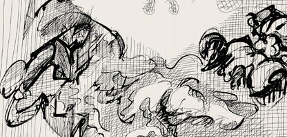 Jacques Villon, Composition (Ginestet/Pouillon 42-64), Hsiode, Les Travaux Et Les Jours, Etching