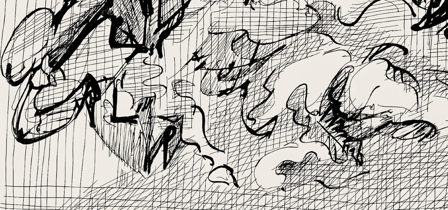 Jacques Villon, Composition (Ginestet/Pouillon 42-64), Hsiode, Les Travaux Et Les Jours, Etching