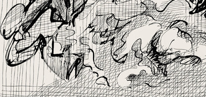 Jacques Villon, Composition (Ginestet/Pouillon 42-64), Hsiode, Les Travaux Et Les Jours, Etching