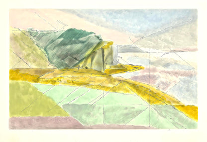 Jacques Villon, Composition (Ginestet/Pouillon 42-64), Hsiode, Les Travaux Et Les Jours, Etching