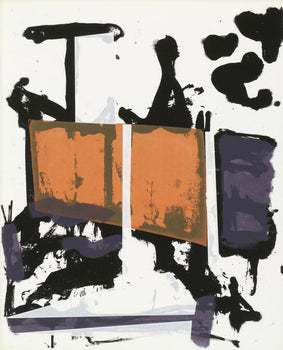 Grace Hartigan, Composition, Salute, Silkscreen