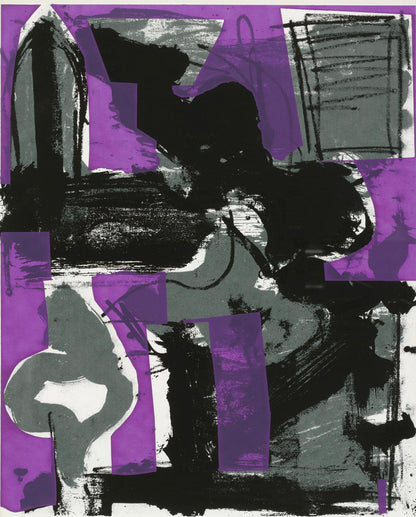 Grace Hartigan, Composition, Salute, Silkscreen