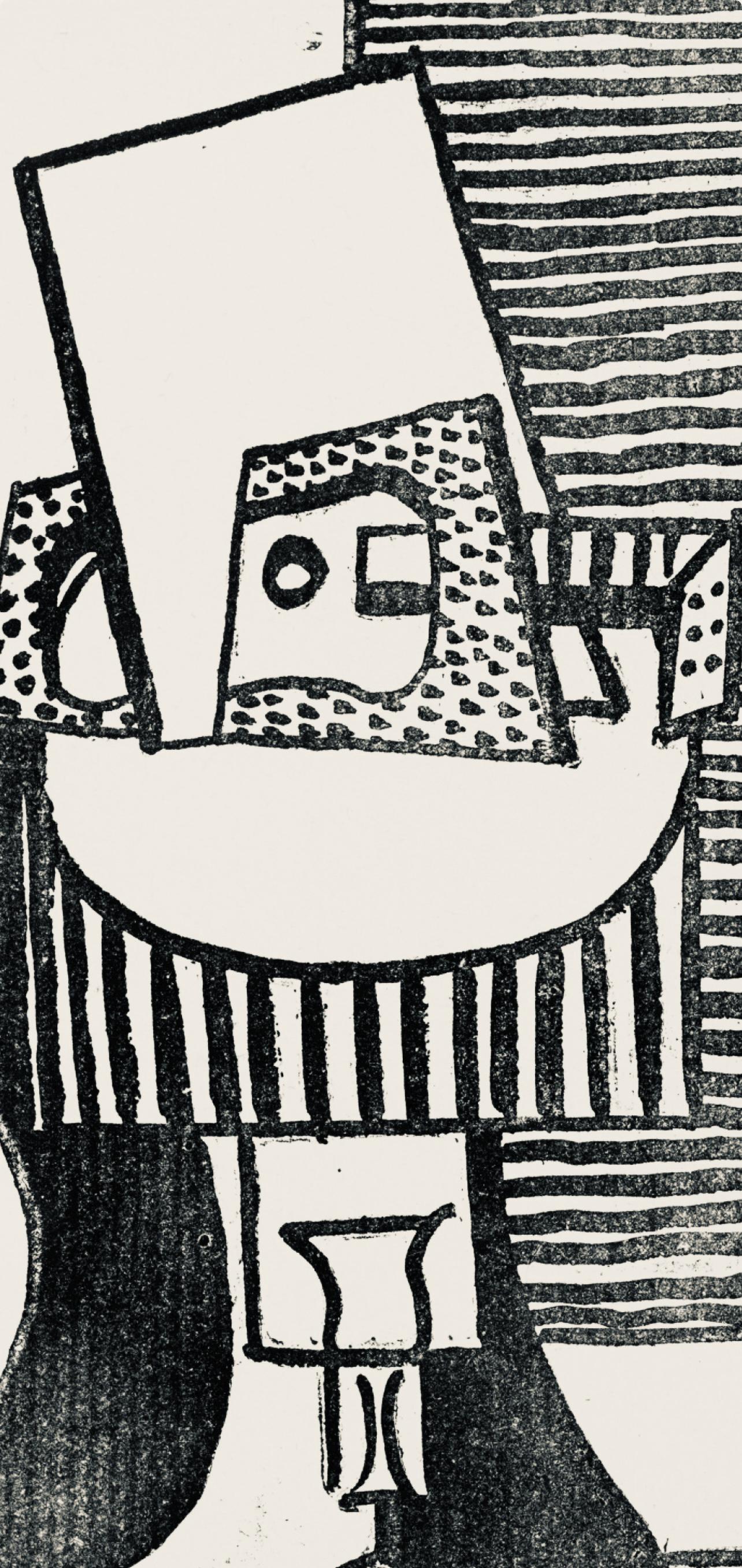 Pablo Picasso, Composition (Horodisch: No. D5; Orozco No. 17), Feu De Joie, Woodcut