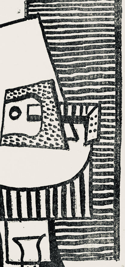 Pablo Picasso, Composition (Horodisch: No. D5; Orozco No. 17), Feu De Joie, Woodcut