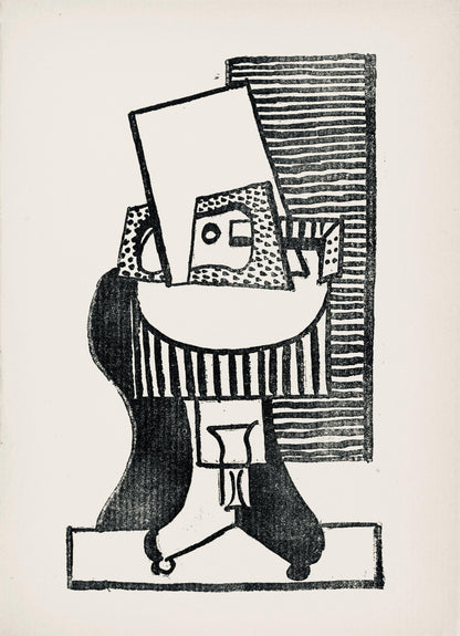 Pablo Picasso, Composition (Horodisch: No. D5; Orozco No. 17), Feu De Joie, Woodcut