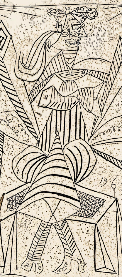 Pablo Picasso, Composition (Cramer 30; Horodisch D14; Bloch 307; Matarasso 28), Lithograph