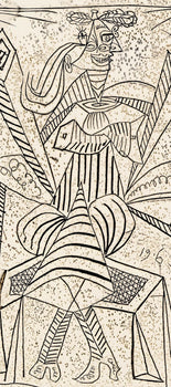 Pablo Picasso, Composition (Cramer 30; Horodisch D14; Bloch 307; Matarasso 28), Lithograph
