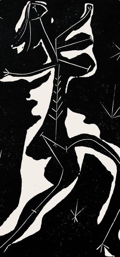 Pablo Picasso, Composition (Cramer 36; Bloch 360; Horodisch A6), Non Vouloir, Zincograph